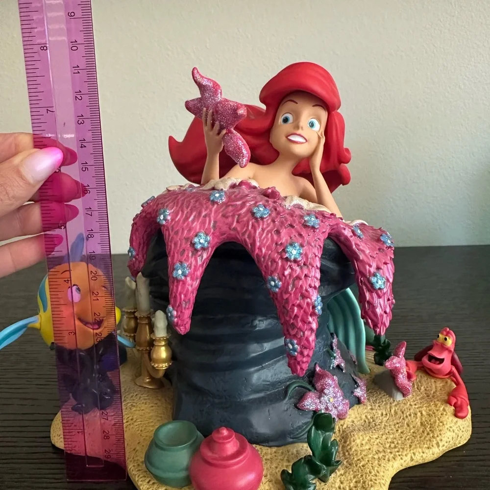 DISNEY PARKS ARIEL AND FRIENDS RESIN FIGURINE STATUE - Picture 6 of 8